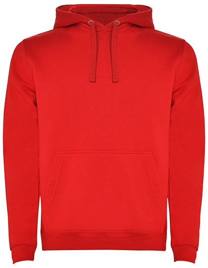 Roly Men´s Urban Hooded Sweatshirt Red 60