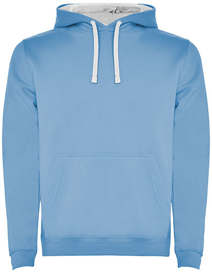Roly Men´s Urban Hooded Sweatshirt Sky Blue 10