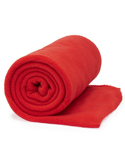 Stamina Fleece Blanket Lambert Red 60