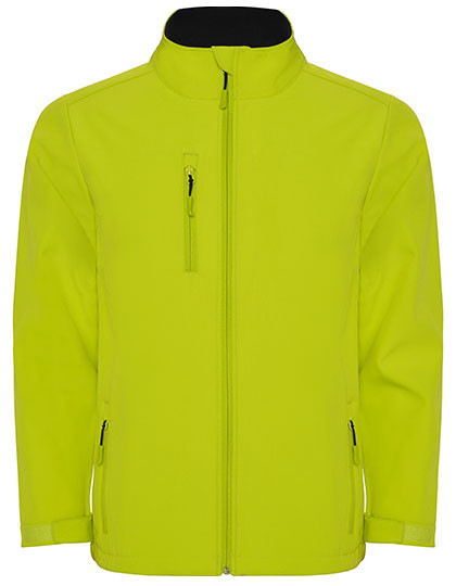 Roly Men´s Nebraska Softshell Jacket Lime Punch 235