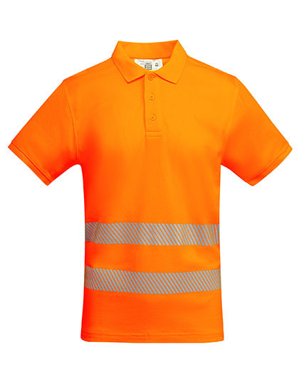 Roly Workwear Poloshirt Atrio Shortsleeve Fluor Orange 223