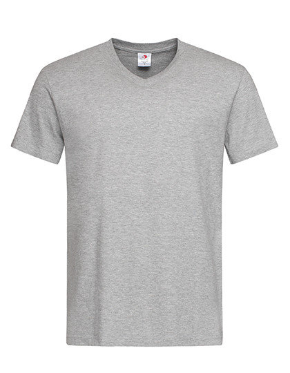 Stedman® Classic-T V-Neck Grey Heather
