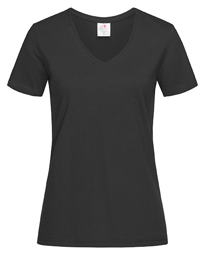 Stedman® Classic-T V-Neck Women Black Opal