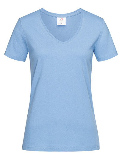 Stedman® Classic-T V-Neck Women Light Blue