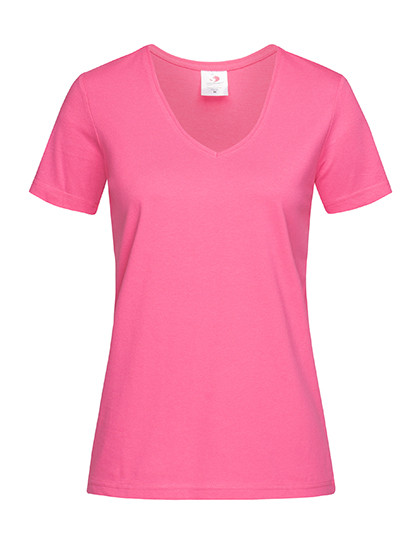 Stedman® Classic-T V-Neck Women Sweet Pink