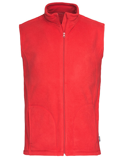 Stedman® Fleece Vest Scarlet Red