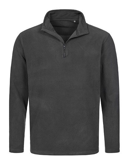 Stedman® Fleece Half-Zip Grey Steel (Solid)