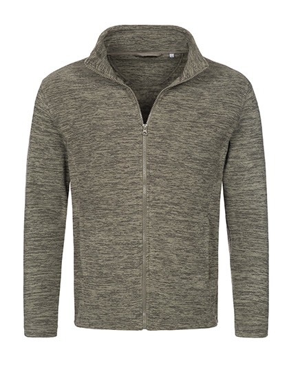 Stedman® Melange Fleece Jacket Olive Melange