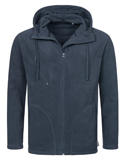 Stedman® Hooded Fleece Jacket Blue Midnight