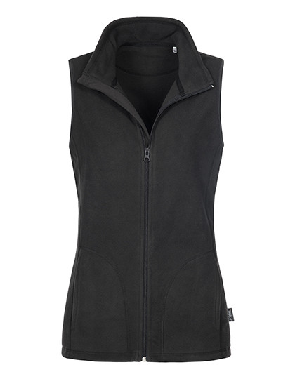 Stedman® Fleece Vest Women Black Opal