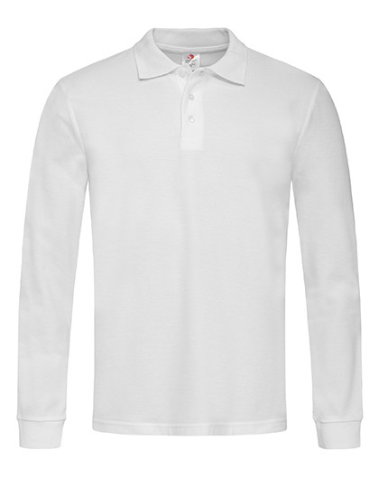 Stedman® Classic Polo Long Sleeve White