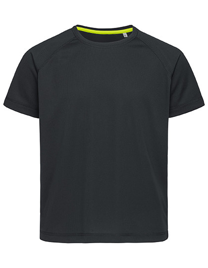 Stedman® Mesh Raglan Kids Black Opal