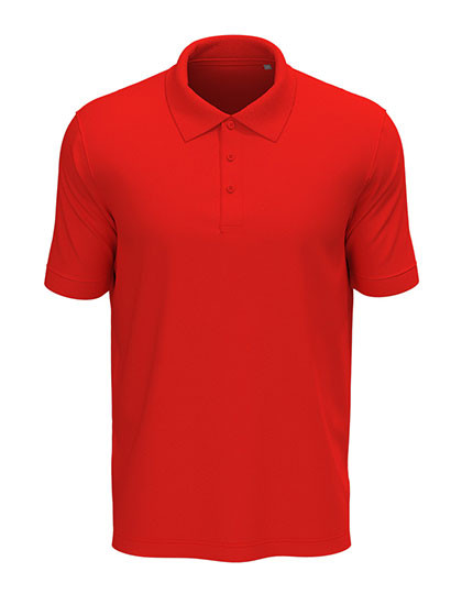 Stedman® Lux Polo Men Scarlet Red