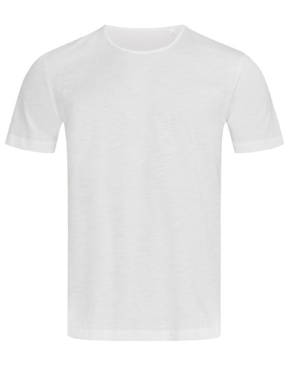 Stedman® Shawn Slub Crew Neck White