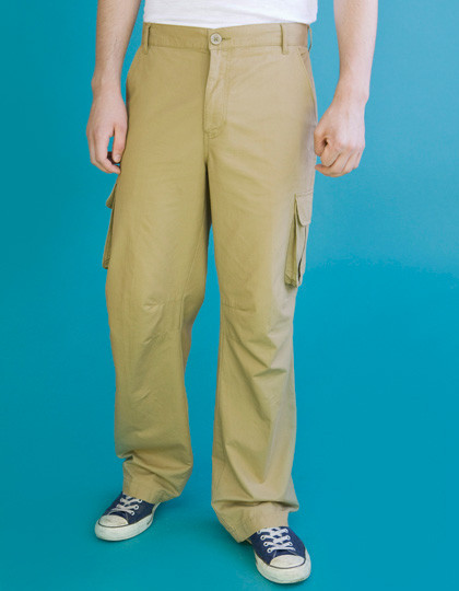 SF Men Mens Cargo Trousers Sand