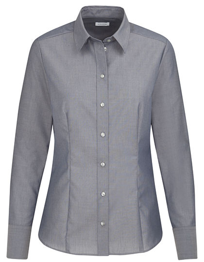 Seidensticker Women´s Blouse Regular Fit Long Sleeve Anthracite