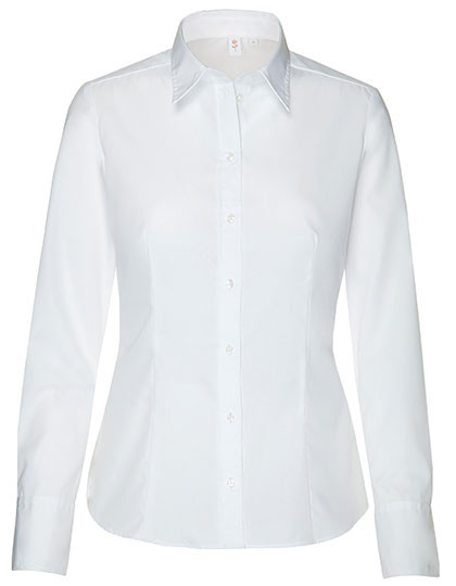 Seidensticker Women´s Blouse Regular Fit Long Sleeve White