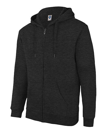 Starworld Zip Through Hooded Sweat Jacket Dark Heather