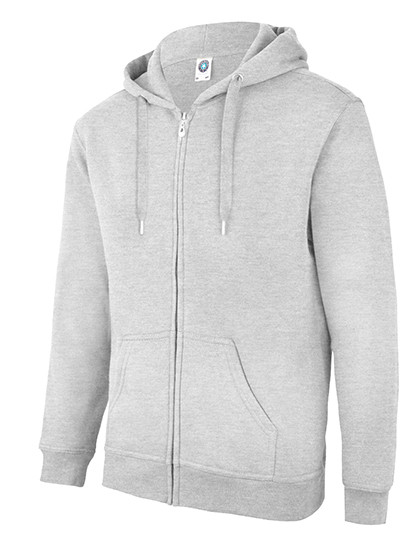 Starworld Zip Through Hooded Sweat Jacket Sports Grey (Melange)