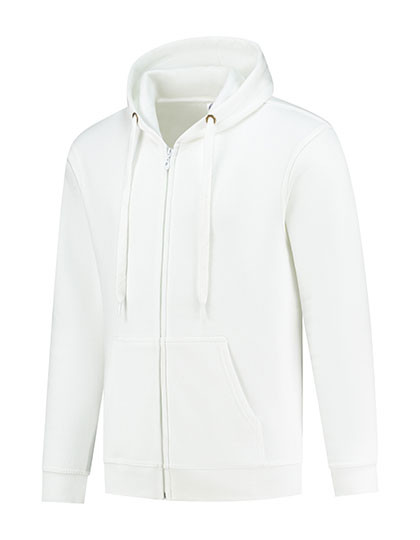 Starworld Zip Through Hooded Sweat Jacket White
