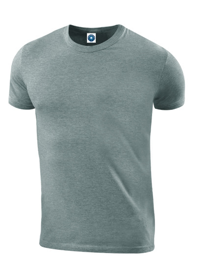 Starworld Men´s Organic Cotton T-Shirt Heather Grey
