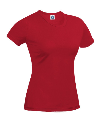 Starworld Ladies´ Organic Cotton T-Shirt Cardinal Red