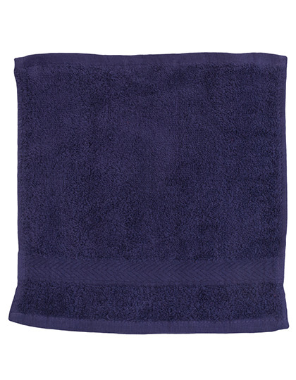 Towel City Luxury Face Cloth Navy