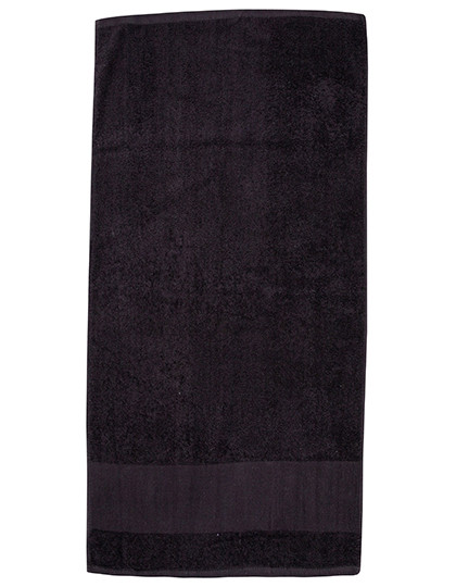 Towel City Printable Bath Towel Black