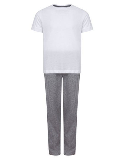 Towel City Childrens´ Long Pyjamas White