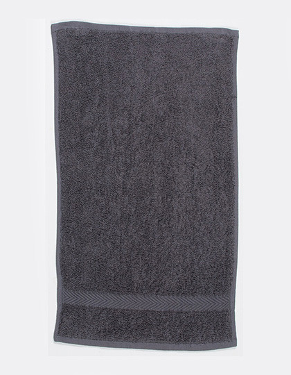 Towel City Luxury Guest Towel Steel Grey
