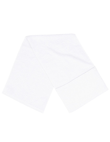 Towel City Pocket Gym Towel White