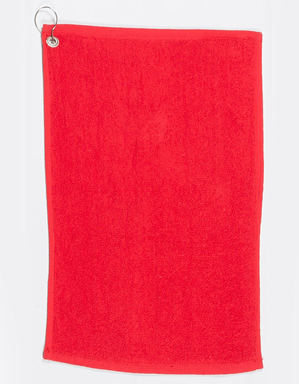 Towel City Luxury Golf Towel Red