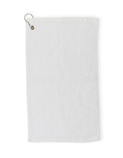 Towel City Luxury Golf Towel White