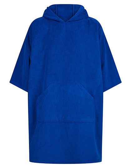 Towel City Adults´ Towelling Poncho Royal