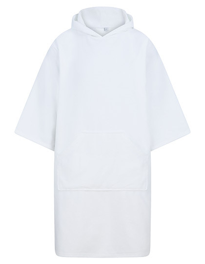 Towel City Adults´ Towelling Poncho White