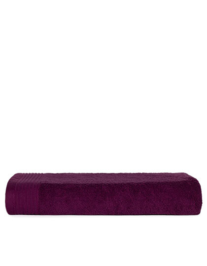 The One Towelling® Classic Beach Towel Plum