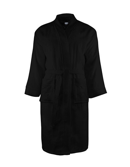 The One Towelling® Classic Bathrobe Black