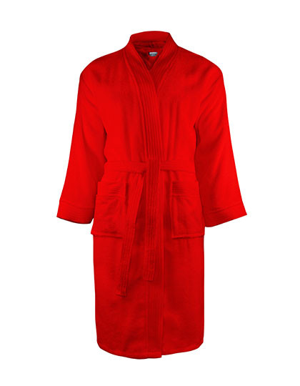 The One Towelling® Classic Bathrobe Red