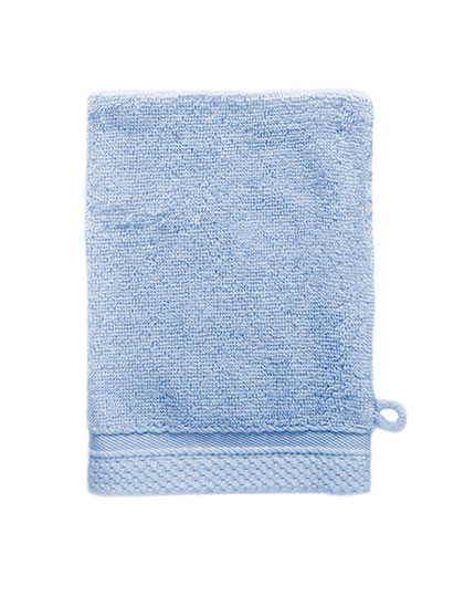 The One Towelling® Bamboo Washcloth Aqua Azure