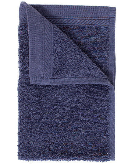 The One Towelling® Organic Guest Towel Denim Faded