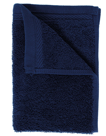 The One Towelling® Organic Guest Towel Navy Blue