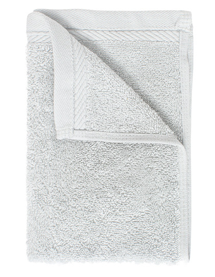 The One Towelling® Organic Guest Towel Silver Grey