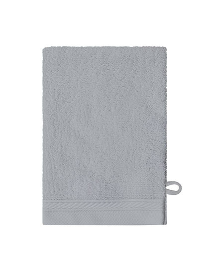 The One Towelling® Organic Washcloth Silver Grey