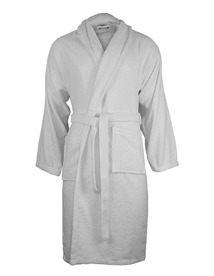 The One Towelling® Organic Bathrobe White