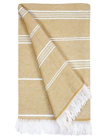 The One Towelling® Recycled Hamam Towel Beige