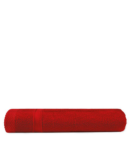 The One Towelling® Recycled Bath Towel Bandera Red