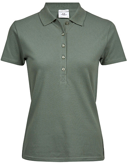 Tee Jays Women´s Luxury Stretch Polo Leaf Green