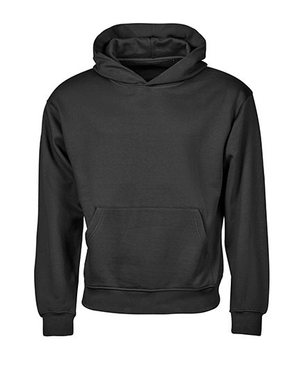 Tee Jays UNLABELED Heavy Loose Fit Hooded Sweatshirt Black