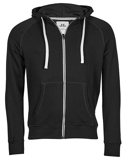 Tee Jays Urban Zip Hoodie Black