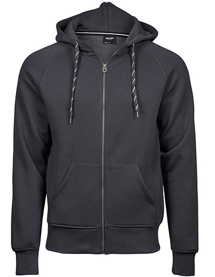 Tee Jays Men´s Fashion Full Zip Hood Dark Grey (Solid)